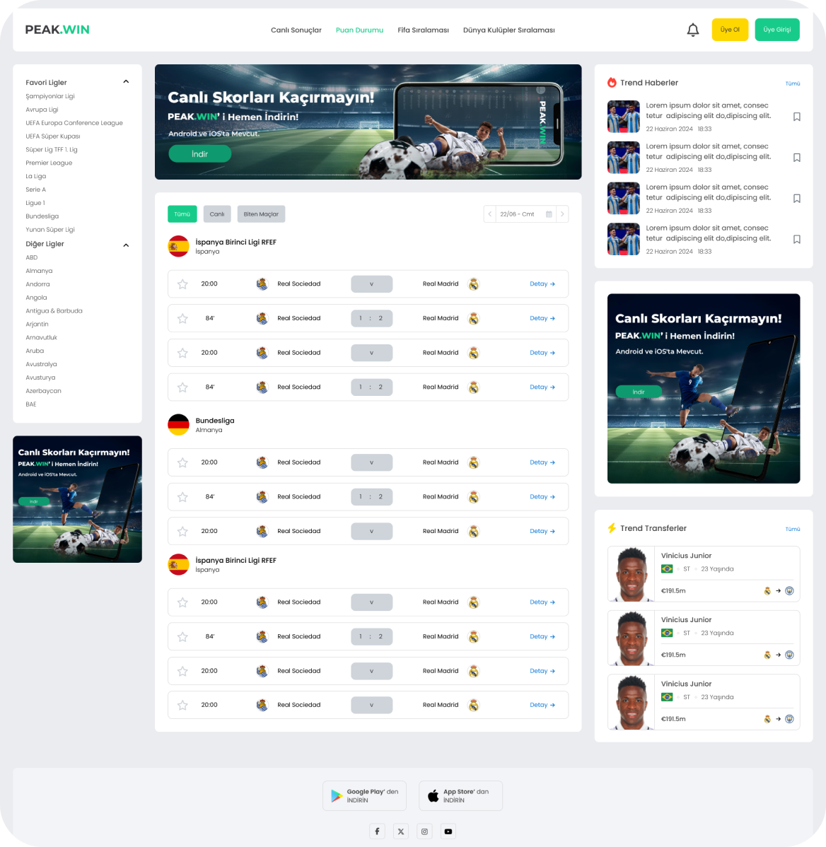 Digital Sports Platform